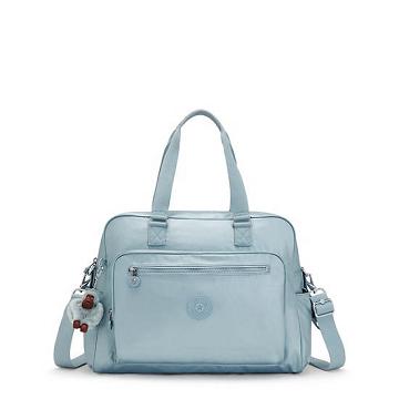 Kipling Alanna Metallic Diaper Bag Tassen Turquoise | NL 1974MQ